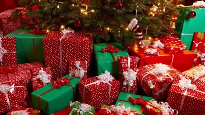 What time do presents normally get open on Christmas?