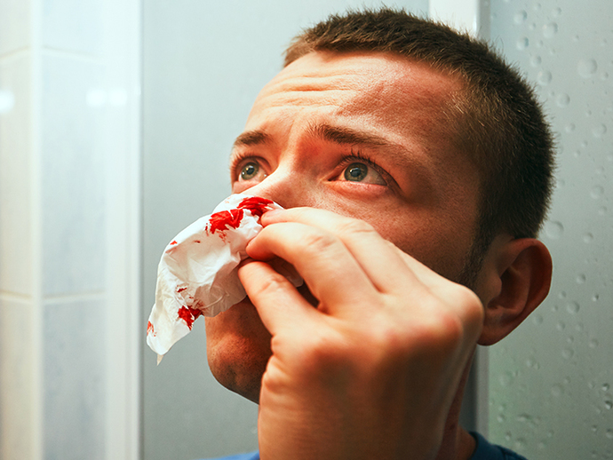 Do you get NOSEBLEEDS in winter?
