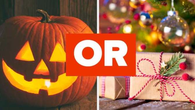 Debate of the century: Halloween or Christmas?