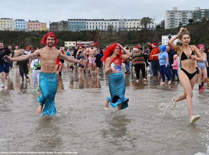 Have you ever done a Christmas sea swim?