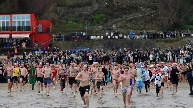 Have you ever done a Christmas sea swim?