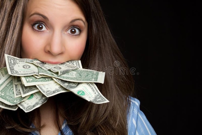 Women are eating my money. What should I do?