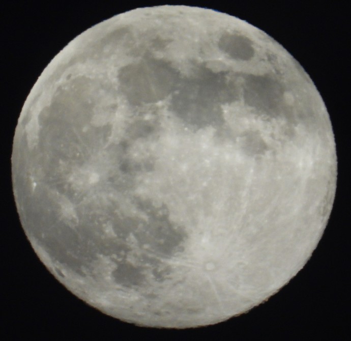 the moon in all its splendor