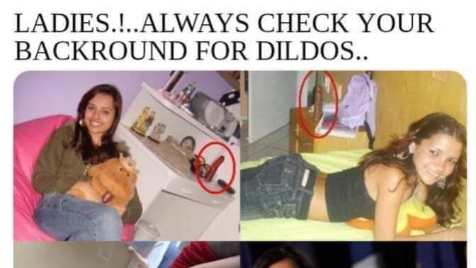Have you ever had something embarrassing in a fbook pic you posted?