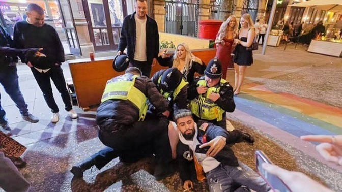 Have you ever seen friends or family get arrested?