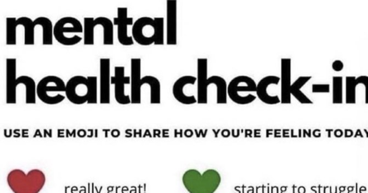 Mental health checkin? GirlsAskGuys