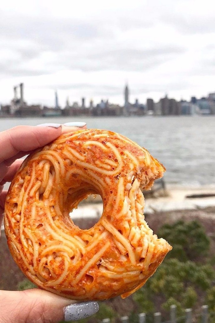>pasta donut<