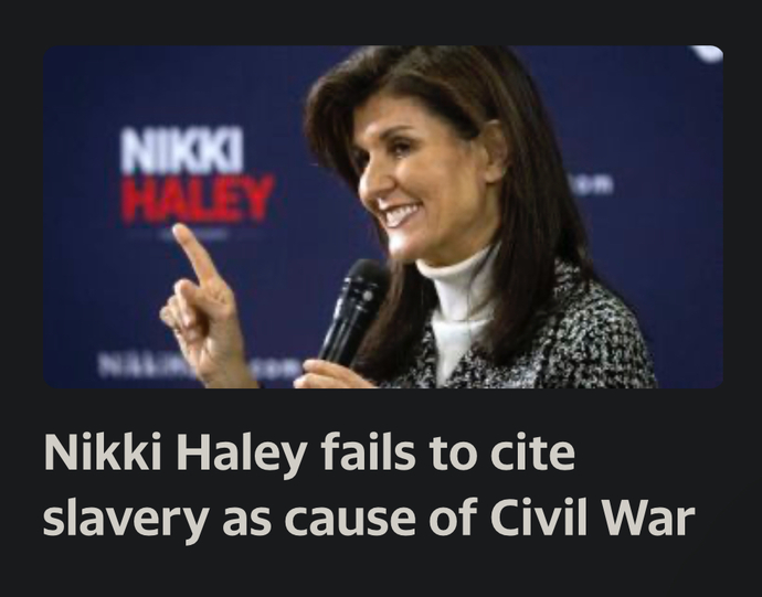 Why are Republicans so weird about slavery or the Holocaust?