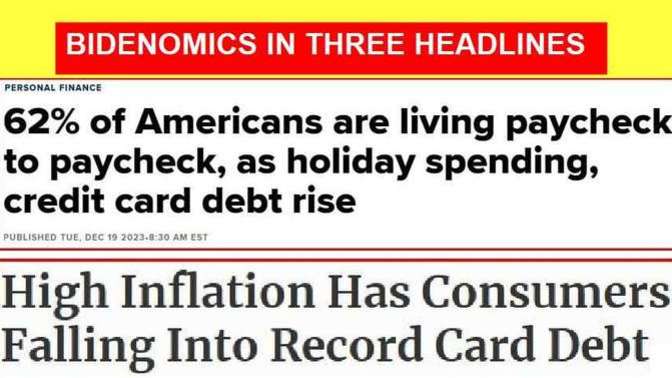 Do you believe anything that Biden or the Democrats and their fake news are saying about their so-called great economy?