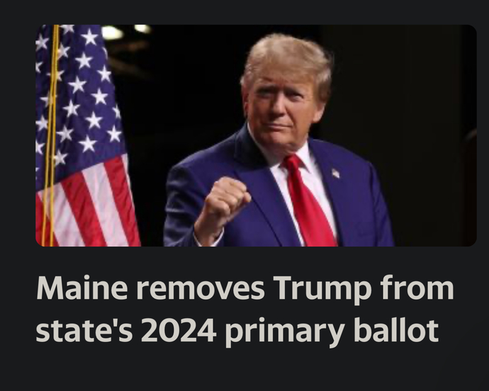More states kick Trump off ballots. Will this kickback on Dems?