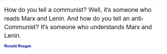 Which of these Ronald Reagan quotes do you like the most?
