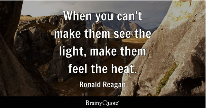 Which of these Ronald Reagan quotes do you like the most?
