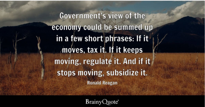 Which of these Ronald Reagan quotes do you like the most?