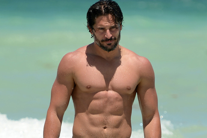 Joe Manganiello - whether a heart-breaking werewolf or a stripper with a glandular problem, he's fun to look at.