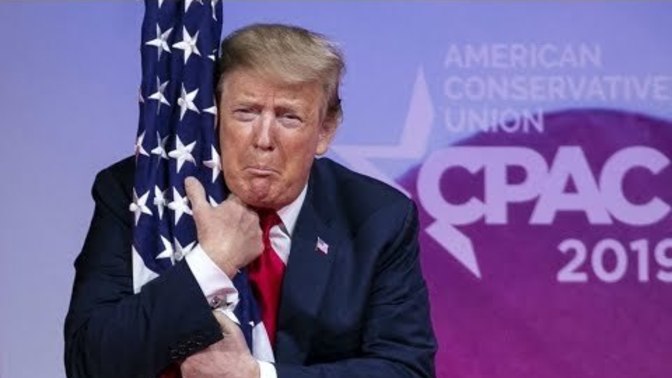 How did we get from {Liberty & Justice for All}; to an egotistical, C-grade, reality TV show, wannabe dictator like Trump?
