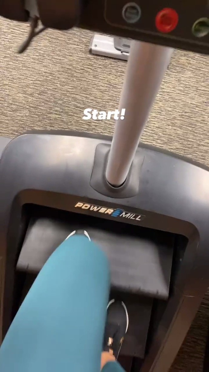 Have you ever used the stair climb machine before?