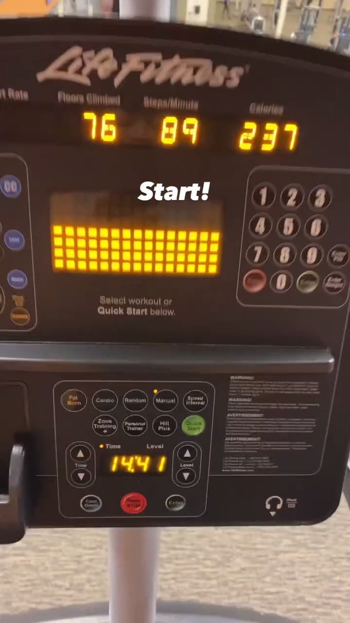 Have you ever used the stair climb machine before?