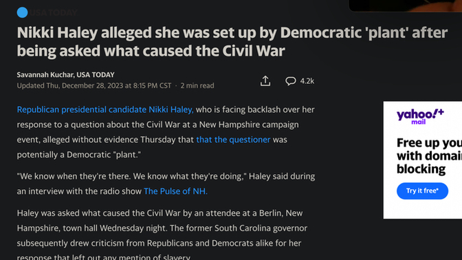 Why is everything on the Right Wing a conspiracy?