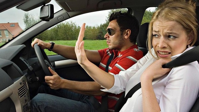 Is it worth trying to improve your partners driving or just be happy you got there alive?