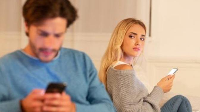 Your partner doesn't let you see their phone, what's your next move?