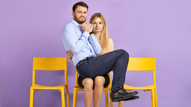 Do you think it's weird when a man sit in the woman's lap instead of the other way around?