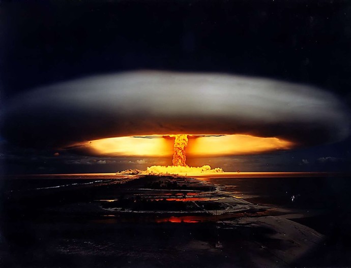 Do countries that have nuclear weapons but have a small territory gain anything from having nuclear weapons?