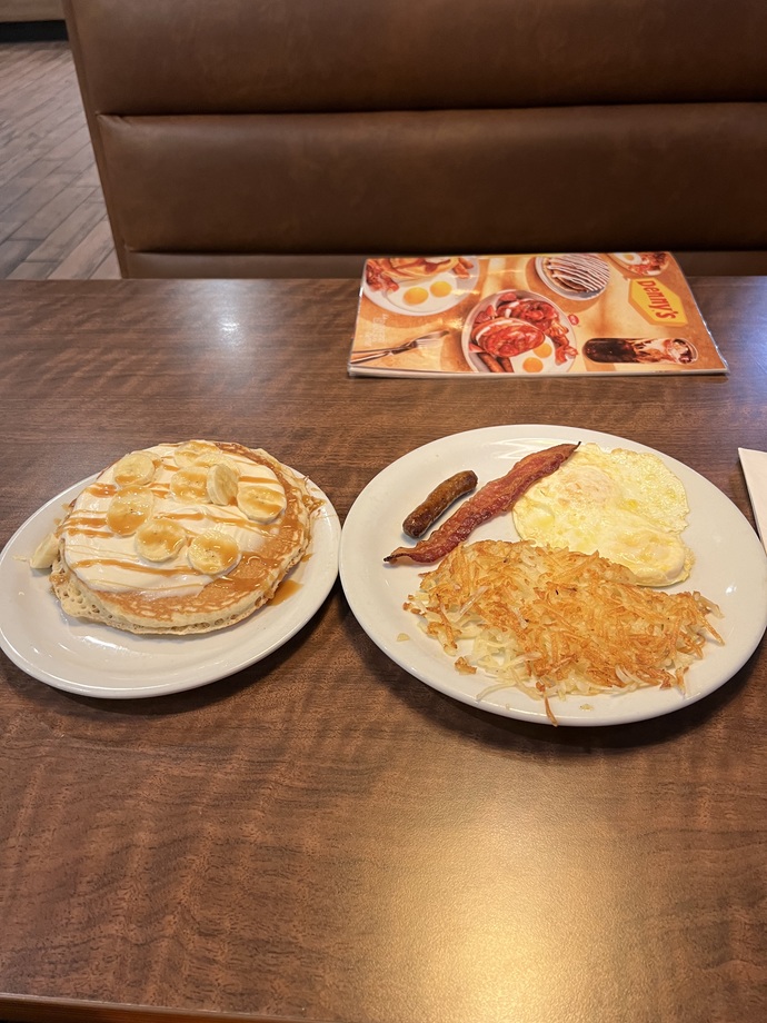 What’s on your pancakes?