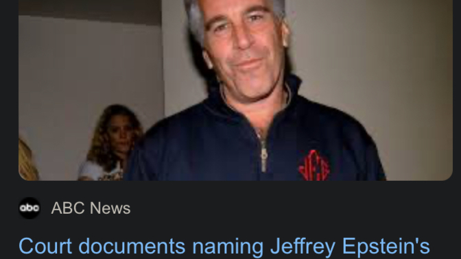 Who is sweating the release of Epstein’s lists?