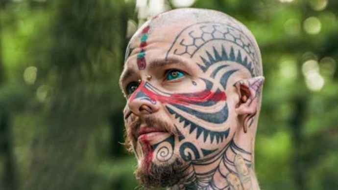 Are face tattoos attractive to you?