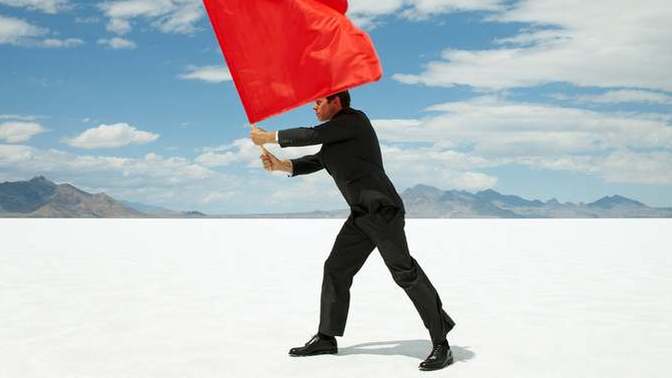 What do you consider a red flag when dating someone?