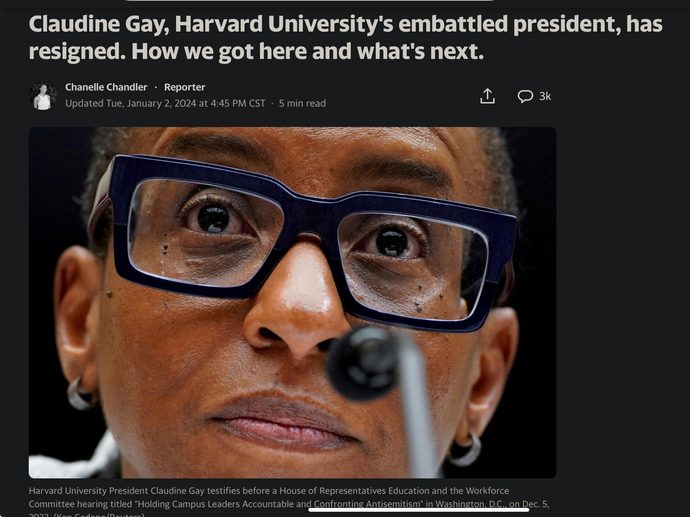 So…these Ivy League presidents are resigning why?