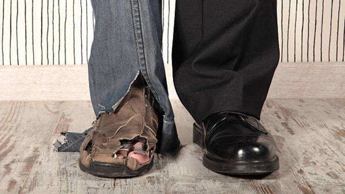 Is this statement true: every rich guy needs a poor guy. Every good guy needs a bad guy?