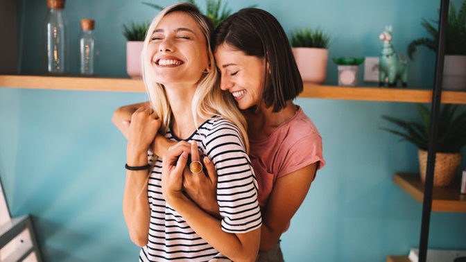 What does it feel like to be in a lesbian relationship compared to a straight one?