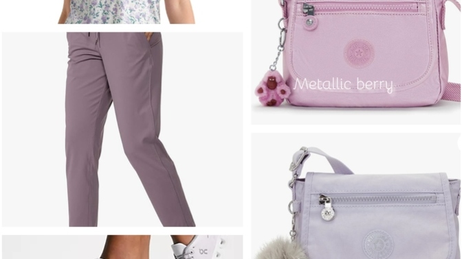 Which bag color looks best with this outfit?