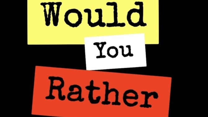 I’m gonna start a series on GAG called: “Would You Rather”? Would you rather, lose a childhood friend of 20 years or lose a partner of 20 years?
