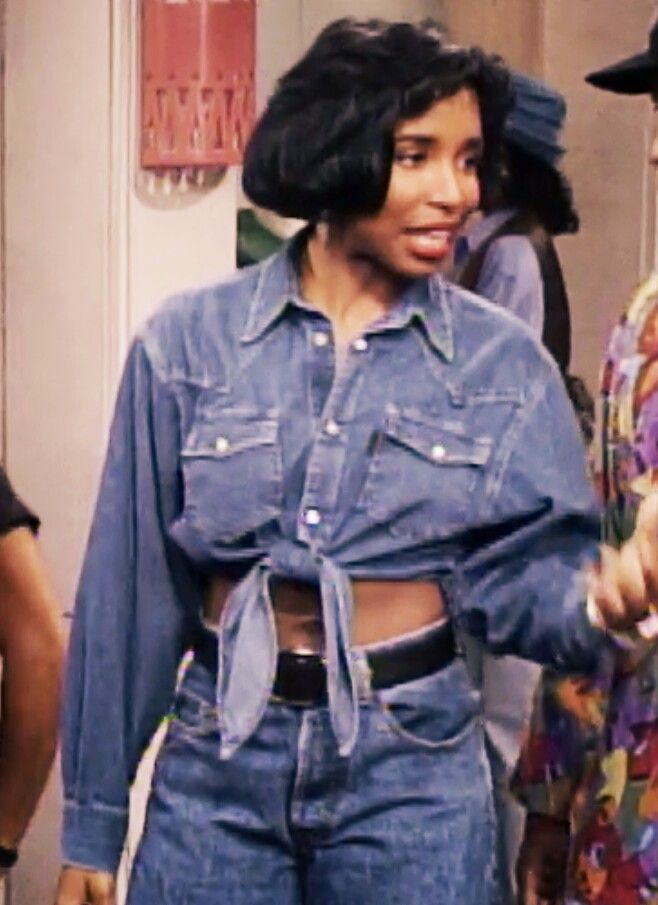 Why did people wore jeans all the time in the 90s?