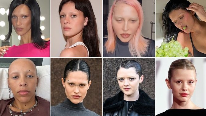 Do y'all like the bleached no eyebrow trend?