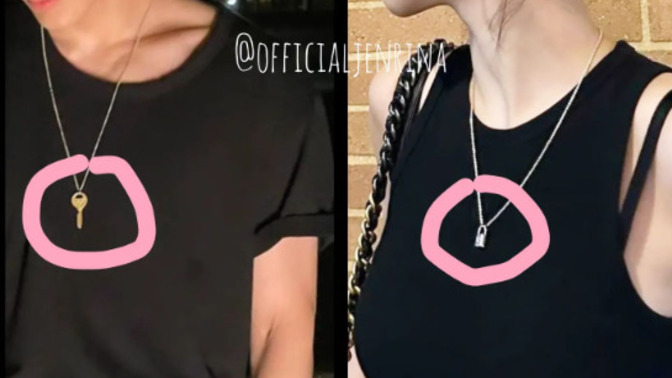 A guy wears a key, and a girl wears a lock. Does this mean they're dating?