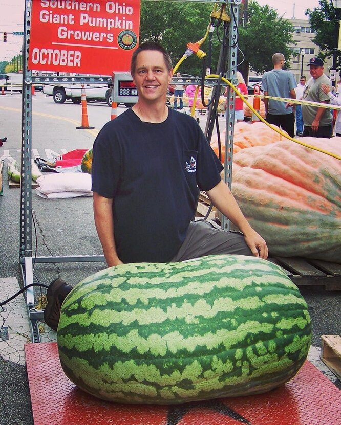 Biggest watermelon according to guinness world records