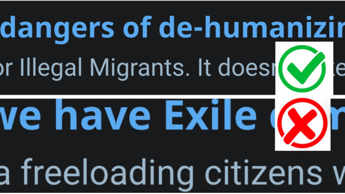 Why is ok to say “freeloading migrants” and not “freeloading citizens”?