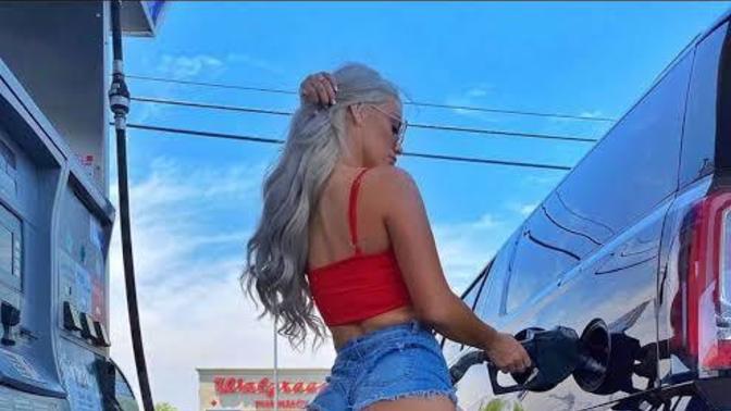 If you stop at a gas station with someone else in the car, is it compulsory to ask if they want anything from the store?