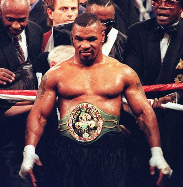 Tyson regains the title second time after prison in ‘96