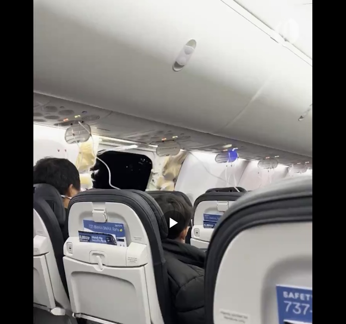 With the recent Boeing 737-9 Max incident and Airlines starting to ground that model, have you been on an aircraft that has suffered an incident?