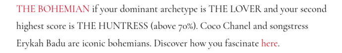 What is your feminine archetype? What is the feminine archetype of your partner?