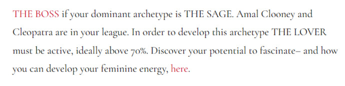 What is your feminine archetype? What is the feminine archetype of your partner?