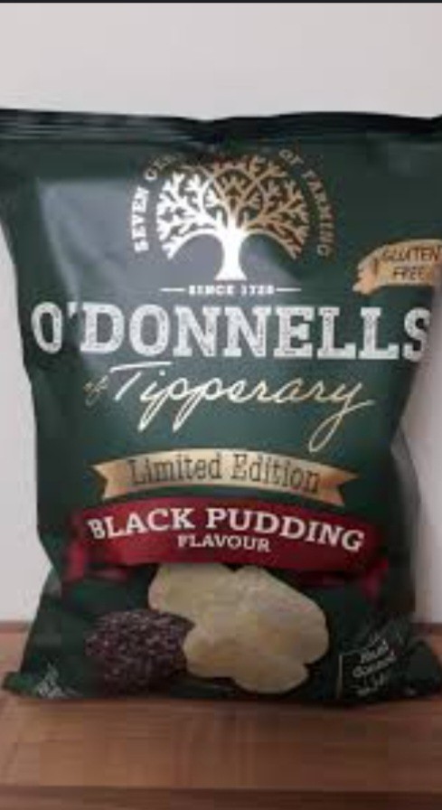 Have you ever had black pudding flavoured crisps?