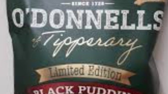 Have you ever had black pudding flavoured crisps?