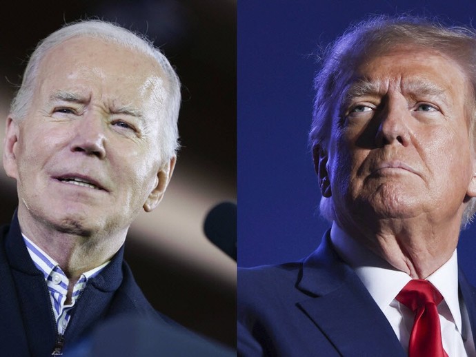 In concrete terms, what are the political programs of Mr. Biden and Mr. Trump?