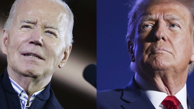 In concrete terms, what are the political programs of Mr. Biden and Mr. Trump?