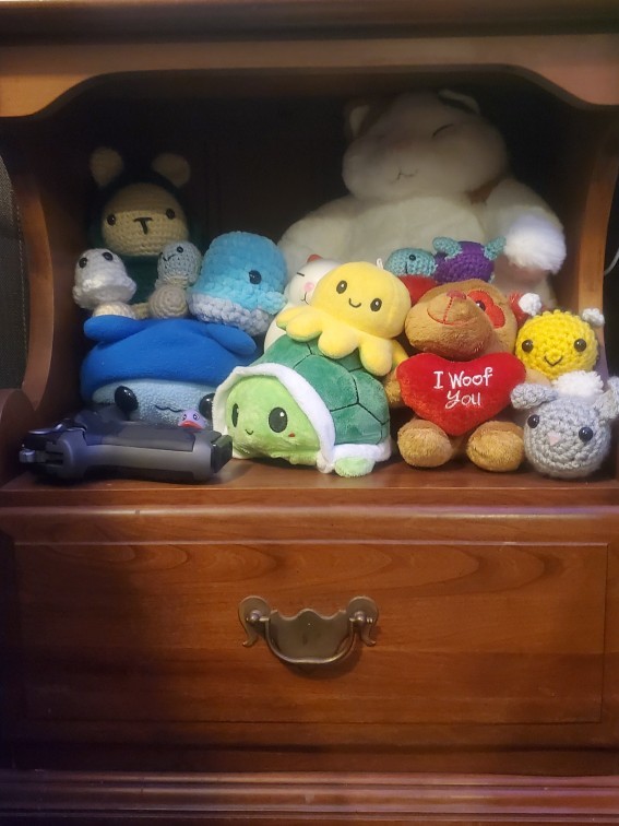 Does every girl own a lot of plushies?